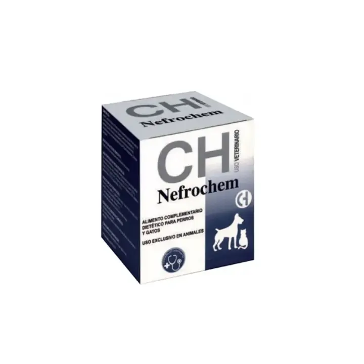 Nefrochem 75 g suplemento natural que apoya la función renal para perros y gatos Chemical Ibérica - 1