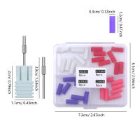Set Profesional De 32 Piezas De Bandas De Pulido Para Uñas Sin Costuras 3.1mm Herramienta De Eliminación De Acrílico Y Gel UV Para Manicura - details 3