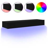 vidaXL Muebles de TV con luces LED 2 uds 60x35x15,5 cm, Mueble de Salon, Mueble TV, Mueble TV salon, Mesa de TV, Mueble tele - details 5