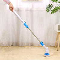 Cepillo De Limpieza Eléctrico Con Varilla Telescopio Cepillo Giratorio Para Cocina Y Baño Herramientas De Limpieza Doméstica - details 0