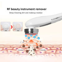 Masajeador Facial De 5 En 1 EMS Microcorriente Tensión De Piel Compresión Caliente Rejuvenecimiento LED Antiarrugas Dispositivo USB Acrylic - details 9