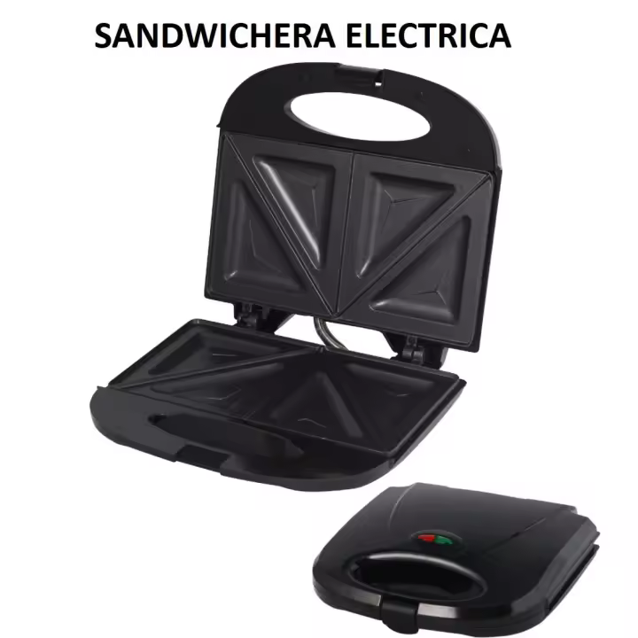 Sandwichera Marca: Modelo de Corte Antiadherente 750W - 1