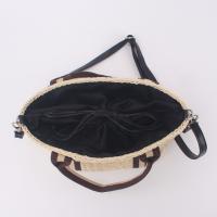 Señora Tote Verano Playa Rayas Correa hombre Bolsa de ratán de DOT de gran capacidad Bolso - details 0