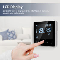 Termostato WiFi Tuya Control Remoto De Temperatura Para Calefacción Por Piso Eléctrico Compatible Con Google Home Alexa Smart Life App - details 4