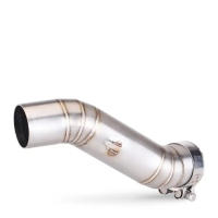 Escape De Motocicleta Modificado mid Link Pipe Para Honda CBR500 CBR500R CB500F CB500X CB400 CBR400 CB400X CB400F 2016-2022 Pieza Individual - details 5