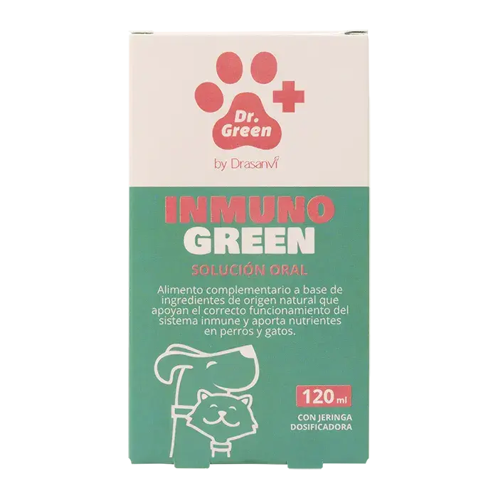 InmunoGreen Solución Oral – Refuerzo inmunológico natural para perros y gatos - 1