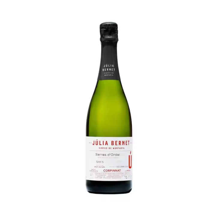 Júlia Bernet Corpinnat Brut Nature Ú Serres d'Ordal 2023  España Catalunya 75 cl. 12.5º - 1