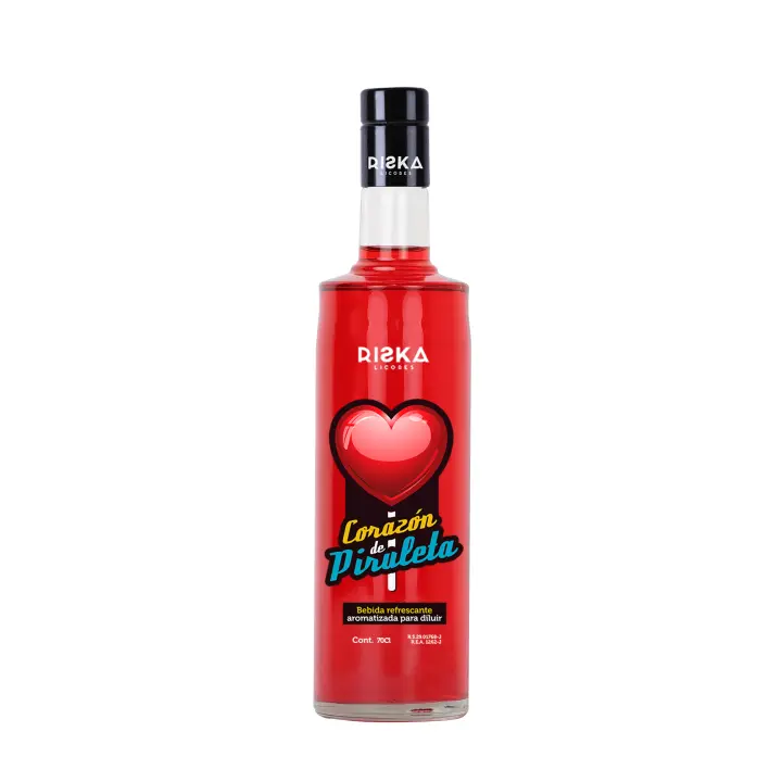RISKA LICORES Refresco de Piruleta Sin Alcohol Riska 0,7 - 1
