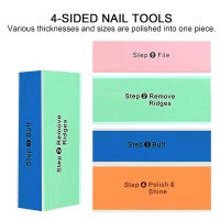JEARLYU 5PCS Bloque De Pulido Para Uñas Profesional 7 Lados Herramientas De Polvo De Cremas Para Manicura Y Pediura - details 13