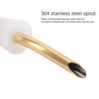 Extensión De Boquilla De Kettle De Camping Silicón Acero Inoxidable Portátil Para Caminatas Y Escalada Teapot Nozzle - details 6