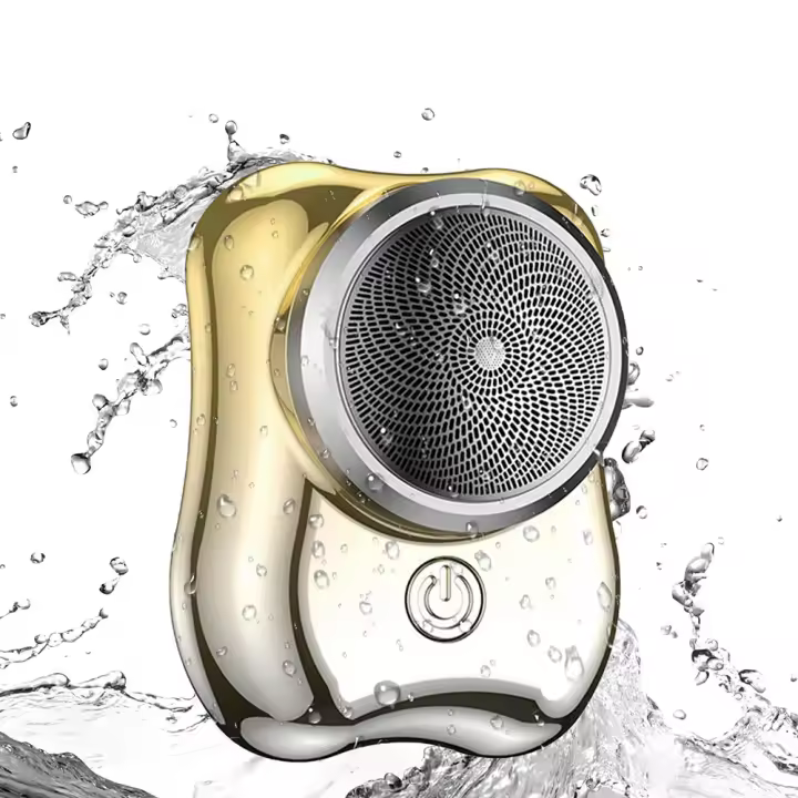 Mini afeitadora eléctrica portátil para hombre, afeitadora portátil de doble propósito en húmedo y seco, uso con un solo clic, adecuada para el hogar y los viajes - 1