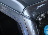 Extensiones De Goteo De Lluvia Para Jeep Wrangler JK 2007-2017 JL Gladiator JT 2018-2023 Divertor De Agua En Color Negro Accesorio De Coche - details 3