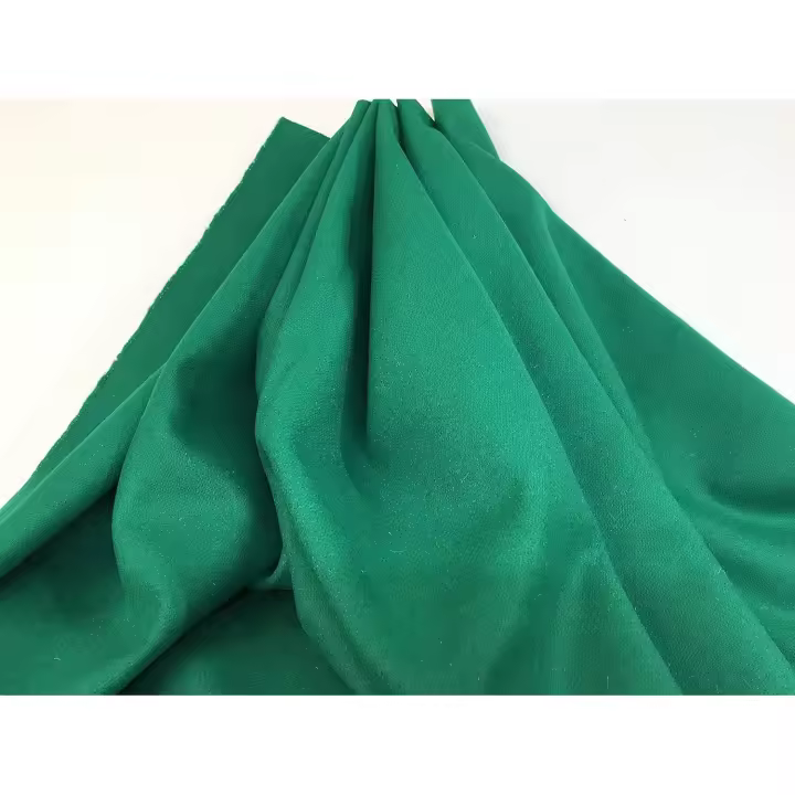 Tela de PAÑO DE LANA 100% VERDE BILLAR, telas regionales, telas de faldas regionales, telas de abrigo, telas por metros, 1 metro x 150 cms - 1