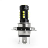 Bombilla De Moto LED Universal AC DC Ultra Blanca Alta Brillo H4 P15D BA20D 3030 15SMD Alta/Baja Lámpara De Moto - details 5