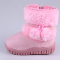 Botas De Nieve Para Niñas Y Niños Diversas Tallas De 7 a 13 Años Cuero PU Transpirable Y Cálida Con Suela De Goma Botines De Otoño Para Niños Princesa - details 3