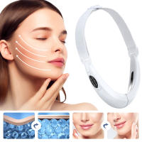 Cinturón Levantador De V Forma Para Rostro Con Masajeador Levantador De Piel Vibration 5 Modos Control Remoto Dispositivo De Cuidado De Piel - details 19