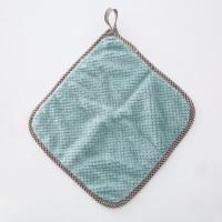 Juego De 4 Toallas De Mano De Terciopelo Coral Para Cocina 25*25cm Absorbentes Y No Desprendiéndose Toallas De Lavado De Platos De Microfibra Sólidas - details 5