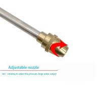 Pistola De Agua Ajustable Para Lavar Coche Y Jardín Con Espuma Metal Herramienta De Riego Para Hogar Y Jardín Con Control De Flujo Variable - details 5