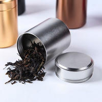 Juego De Almacenamiento De Té Hierbaco 1 Pieza Caja De Aluminio Tapa Airtight Contenedor De Hierbas Para Mantener El Sabor Original - details 9