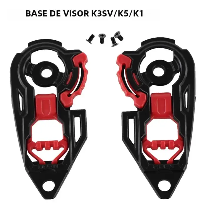 Cerradura De Base De Visera Para Sombrero De Motocicleta AGV K1 K3SV K5 Casco Moto Mecanismo De Cierre De Escudo Accesorios De Sombrero De Motocicleta - 1