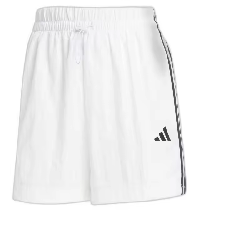 Pantalon Corto Adidas 3 Stripes para mujer en color blanco - 1