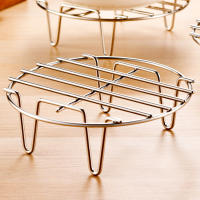 Rack De Almizclador De Acero Inoxidable Para Olla Aspiradora De Aire Grill Accesorios De Cocina Soporte De Hornear Y Cocinar - details 0