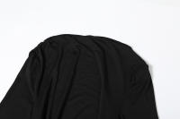 Vestido Maxi Casual Ruched Para Mujer Elegante Y Slim Con Manga Larga De Color Sólido Vestido Largo Para Fiesta De Noche Y Bodas - details 5