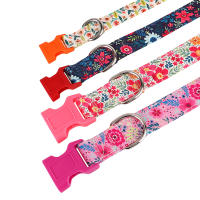 Collar De Floral Nylon Para Perros Con Lazo Ajustable Y Padded Para Pequeños Medianos Y Grandes Incluye Chihuahua Pug - details 9
