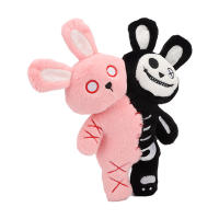 Muñeco De Peluche De Conejo Con Cabeza Doble Calabaza Para Decoración De Halloween Juguete De Peluche Para Niños Relleno De Algodón PP - details 2