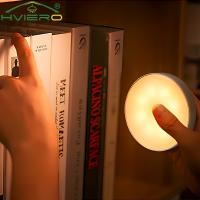 Lámpara De Pared LED Inalámbrica Con Sensor De Movimiento 2X Recargable Por USB Luz Nocturna Redonda Para Decoración De Dormitorio Escaleras Armario - details 3