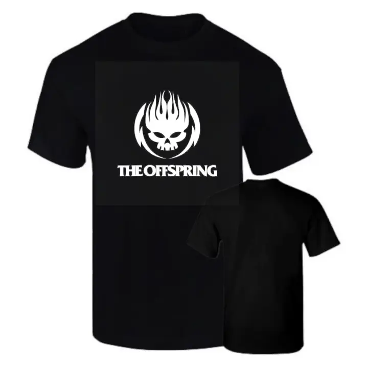 Camiseta Premium Offspring Musica Punk Rock 190grs blanca o negra 100% algodon Unisex - 1