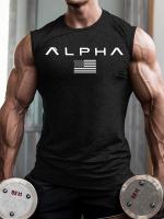 Chaleco Casual Para Hombres Con Estampado De Bandera Americana 2025 Vestido De Cintura Alta Elástico Pezón Redondo Ideal Para Gimnasio - details 18