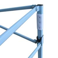 vidaXL Carpa plegable para celebraciones con 3 paredes blanco 3x4,5 m - details 4