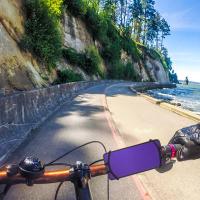 Soporte De Teléfono Para Bicicleta Y Motocicleta De Silicona Gire 360° Compatible Con Samsung iPhone Xiaomi Huawei Soporte Eléctrico Para Vehículos - details 5