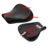 Asiento Delantero Negro Para Motocicleta Sólo Para Conductor Para Harley Sportster XL 883 1200 72 48 Custom 1983-2003 De Cuero Sintético Alta Calidad ABS Plástico Espuma De Alta Densidad Iro - details 7