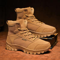 Botas De Montar Para Parejas Al Aire Libre Botines De Camuflaje Transpirables Para Hombres Y Mujeres Zapatos De Senderismo Casual Botas De Entrenamiento Alta Con Suela De TPR - details 11