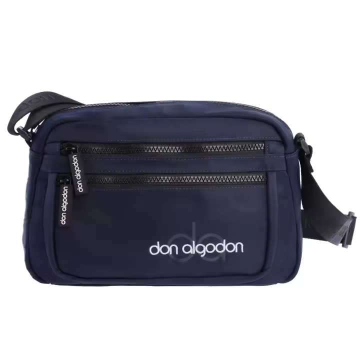 Bolso bandolera de mujer DON ALGODON Zeno de nylon. - 1
