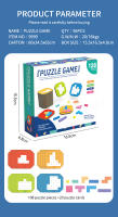 Juego De Rompecabezas Creativo 3D Montessori Para Mesa Tangram Juguetes Educativos De Bloques De Construcción Para Niños Tablero De Juego De Colores Y Formas Regalos Educativos - details 9