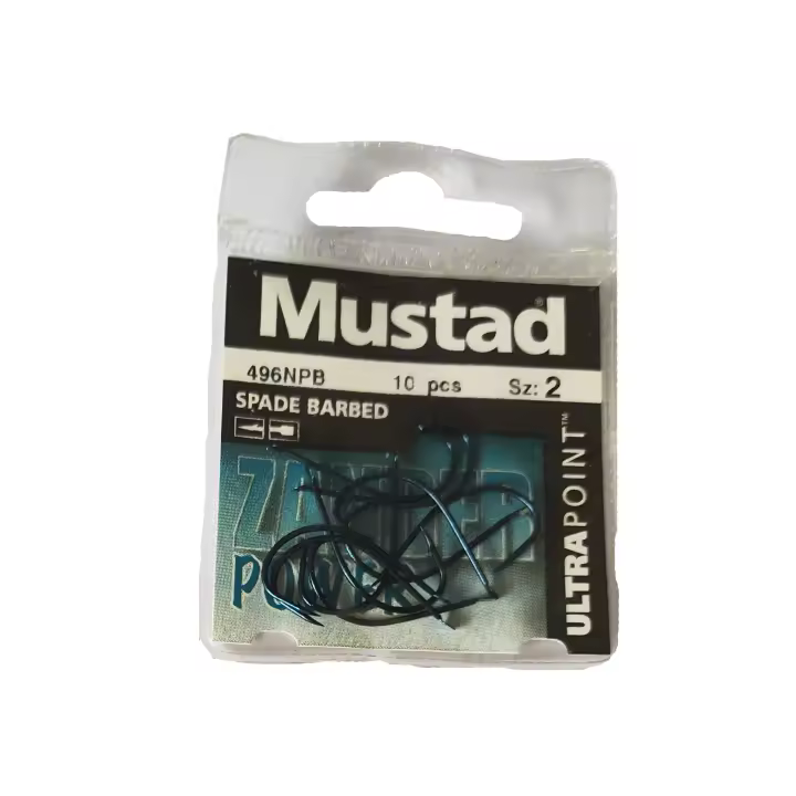 Anzuelo Mustad 496NPB Accesorios Pesca Anzuelos y Triples Mustad - 1