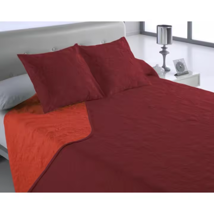 Hosteline - Colcha Hosteline VEGAS Rosa Cama de 180 (3 Piezas) - 1
