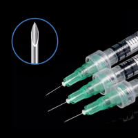 Juego De 5 Siringas Luer Lock De 3ML Con Agujas Estériles De Acero Inoxidable 18G 21G 22G 25G 27G Para Dispensar Líquidos En Tatuaje - details 16