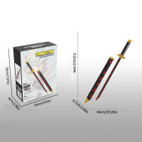 Bloques De Construcción De Espada Samurai Anime Clásico Katana Con Estuche Pequeño Juguete De Partículas Para Decoración De Escritorio Regalo De Fiestas Para Niños - details 11
