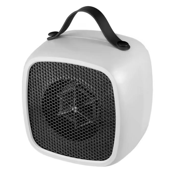 Mini calentador eléctrico portátil de 500W (101*142*141mm), con diseño de calefacción y función portátil, ideal para el hogar y el trabajo. [Clase energética G] - 1