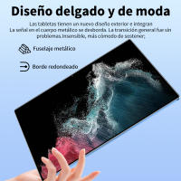2025 Nueva tableta original de 10,1 pulgadas 13 16GB Ram 1TB ROMs Doble Tarjeta 14 núcleo WPS GPS Bluetooth 5G Rojo Teléfono - details 4