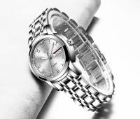 Reloj De Mujer LIGE Lujo Moda Cuarzo Acero Inoxidable Resistente Al Agua Con Calendario Pantalla Romana Reloj Casual Para Mujeres - details 14