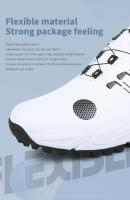 Zapatillas De Golf Para Hombre Blanco De Alta Calidad Con Plataforma Tamaño Grande 46 Zapatos Deportivos Al Aire Libre Zapatillas De Hombre - details 3