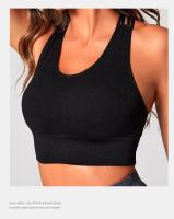 New Women's Seamless Yoga Tank Top with Eight Straps Cross Solid Color High Elastic Sports Bra and Bra Free Fitness Tank Top - details 21