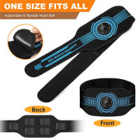 Cinturón De Estimulación Muscular EMS Para Adelgazamiento Y Modelado Corporal En Casa Y Gimnasio Para Hombres Y Mujeres Con 10 Modos Y 39 Niveles De Intensidad Azul USB Recargable Sin Necesidad De Hojas De Gel - details 6