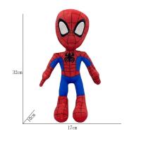 Muñeco De Peluche De 32CM De Avengers Spiderman Anime Gwen Peter Parker Noir Suave Juguete Regalo Para Niños Material De Peluche Relleno De Algodón PP - details 1