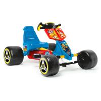 INJUSA - Go Kart Infantil a Pedales Special | Kart para Niños de 2 a 4 Años | Asiento con Respaldo | Piñón Fijo | Ruedas Anchas de Plástico | Chasis Metálico | Decoración de La Patrulla Canina | Licencia Oficial Paw Patrol | Color Azul y Rojo - details 2